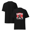 Karate T-Shirt, Red Sun Martial Arts Graphic Tee, Empowerment Through Discipline Shirt, Bold Karate Fighter Silhouette Design T-shirt