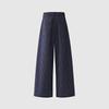 Karierte High-Waist Hose mit weitem Bein - Damen Frühjahr/Sommer Kollektion 2026