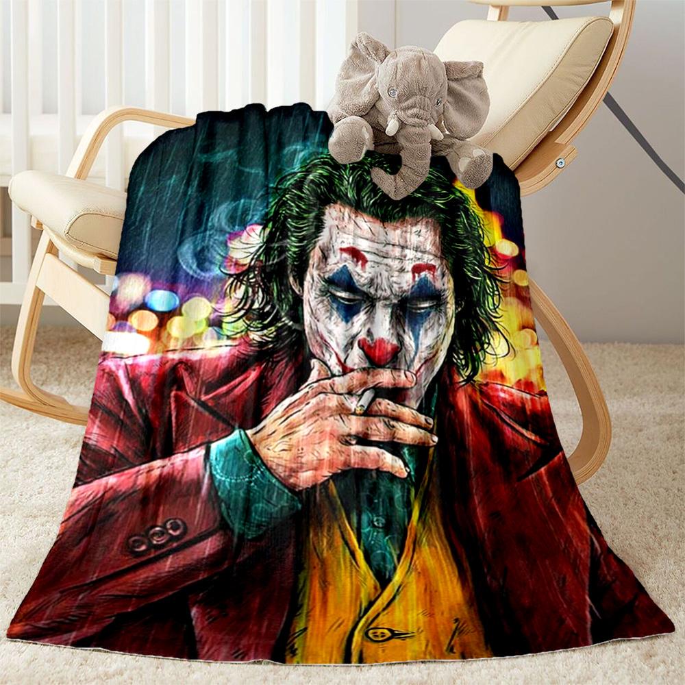 The Joker's Chaos Blanket Suitable for sofas,travel, living rooms also a good gift for friends and family Suitable for all seasons.