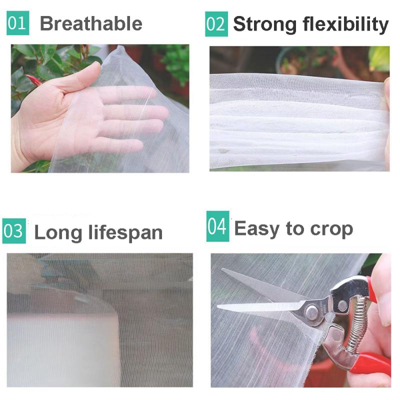 Multiple Sizes And Colors Door Window Gauze Mosquito Gauze Net Household Living Room Bedroom Door Screen Window Mosquito Net