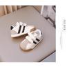 Kinder Freizeitschuhe Frühling und Herbst neue Kleinkindschuhe Jungen Baby weiche Sohle rutschfest Forrest Gump Schuhe Jungen weiße Schuhe Trend