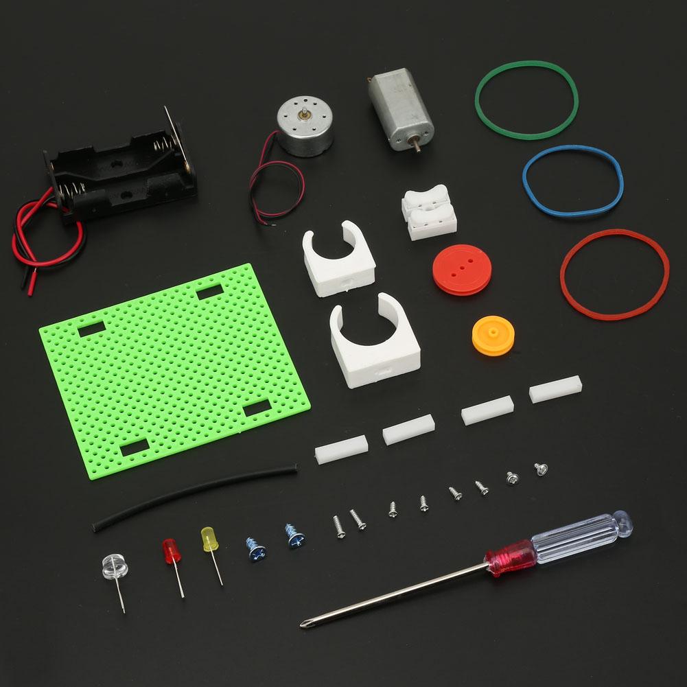 Mini Generator Electric Transmission Wheel for Kids Physical Experiment Learning Gift
