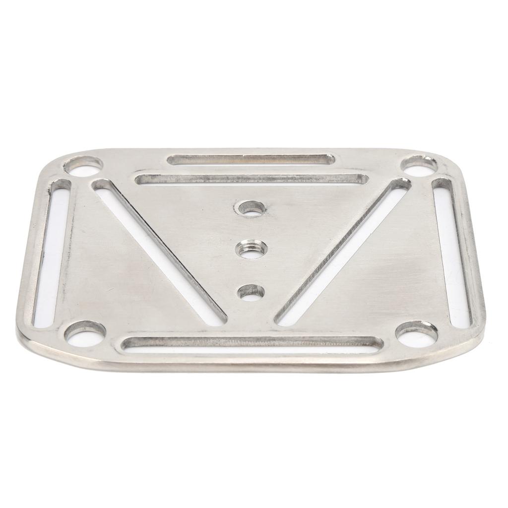 Diving Stainless Steel Weight Belt Keeper Retainer Adjustable Weight Webbing Stopper Buckle