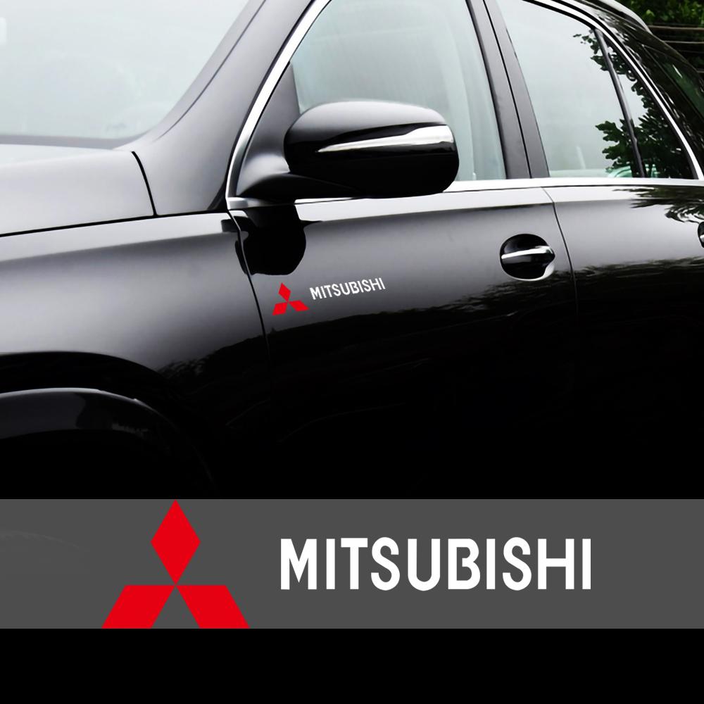 Αυτοκίνητο 3D Μεταλλικό Σήμα Δείκτης Δημιουργικά Αυτοκόλλητα Αδιάβροχα Ανθεκτικά στη Βρωμιά Αυτοκόλλητα Για Mitsubishi Pajero Outlander XL Montero Lancer