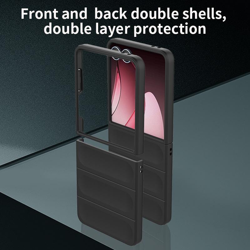Samsung Galaxy Z Flip 7 Phone Case,Soft TPU Shockproof Phone Cover for Samsung Galaxy Z Flip 7