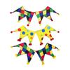 Різдвяний Комір Клоуна Знімний Декоративний Накладний Комір Аксесуари для Костюма Клоуна Комір Блазня Хелловінські Костюми