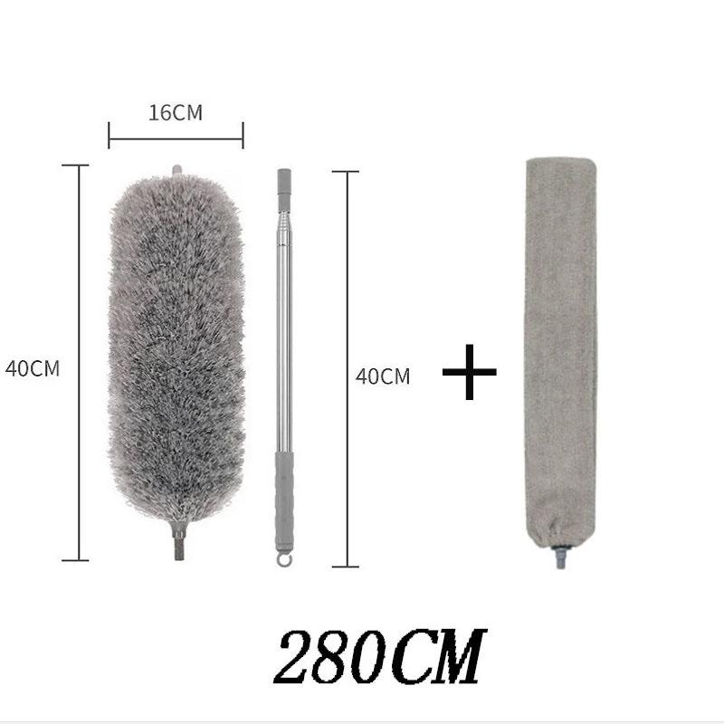

Щетка-пылесборник Бытовая телескопическая микрофибра Gap Duster Длинная ручка Mop Щетка для чистки мебели автомобиля Бытовой инструмент для уборки