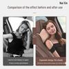 Premium Memory Foam Car Headrest & Lumbar Support Pillow Set