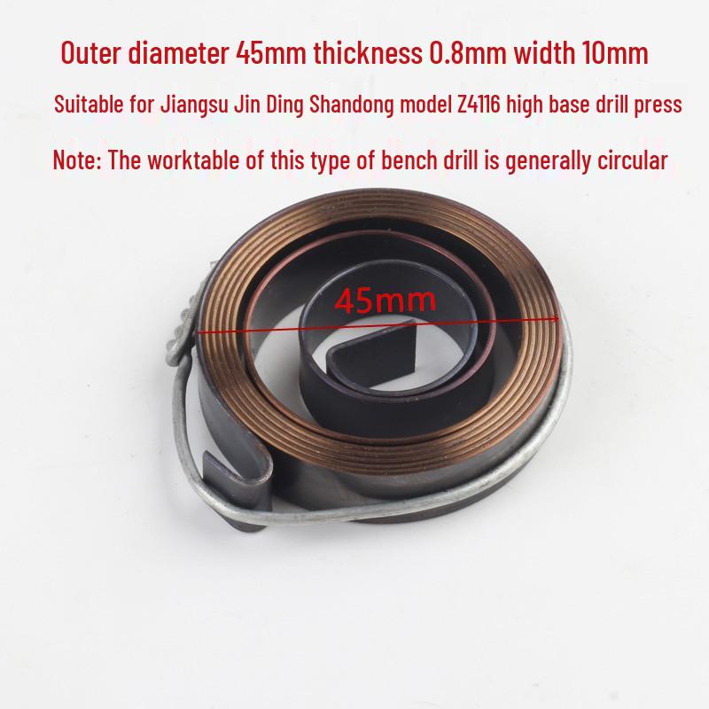 Xiling Drill Press Mainspring Zhx-13z512/516 for Small Drilling Machines