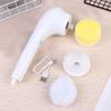 1Set Multifunctional Electric Cleaning Brush Handheld Cordless Cleaning Brush For Bathroom Washing And Kitchen Cleaning Tools