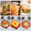 Microwave Sandwich Maker Microwave Toaster Microwave Grilled Cheese Maker Microwave Grill Crispy for Travel,Office,Dorm,Home