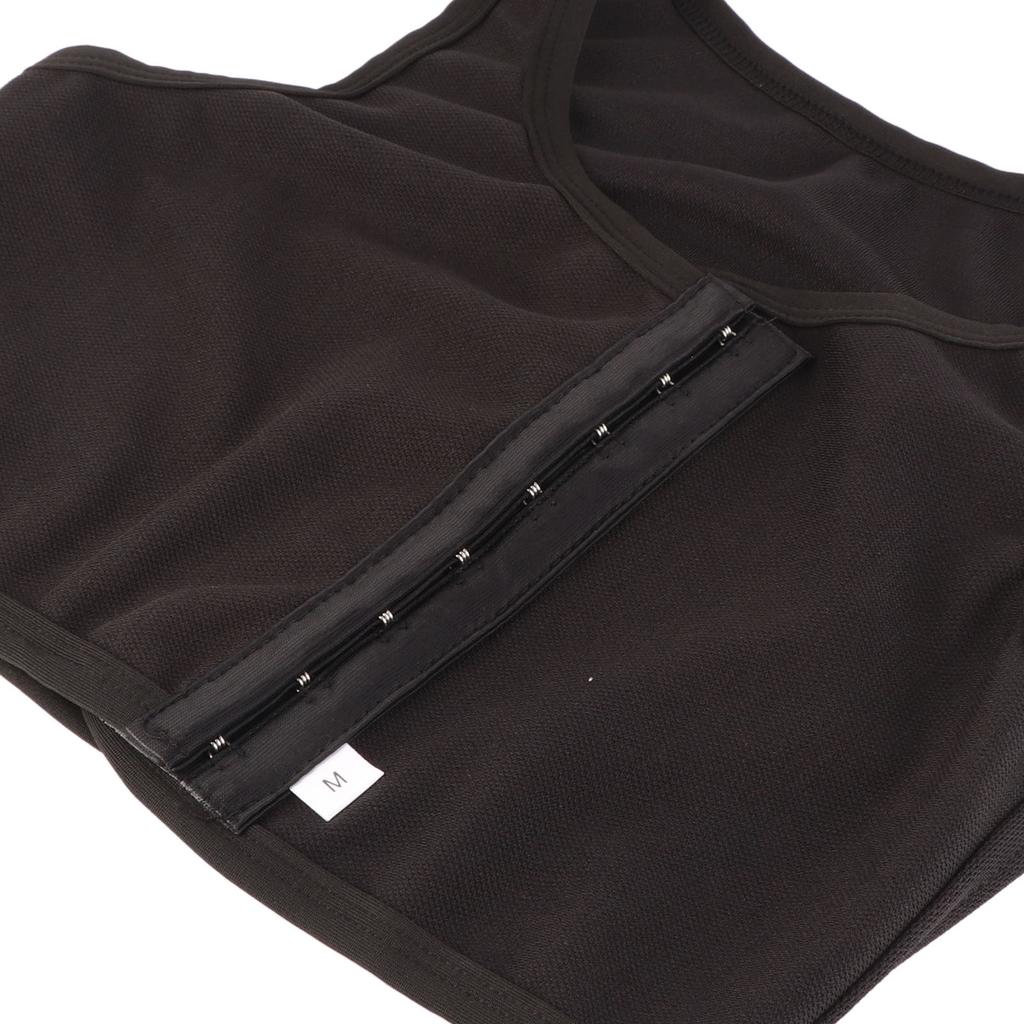 Chest Binder Front Hook Design Breathable Comfortable Regulable Buckle Thickening Polyester Binding Bra Breast for