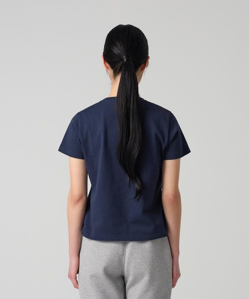 Champion Women'S C-Logo Slim Fit T-Shirt Navy