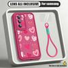 Cherry Fruits Print Lanyard Case For Samsung S26 FE A18 S25 S24 S23 S22 Ultra A54 A55 A16 A26 A36 A56 A17 A27 A37 A57 5G Bumper Cover