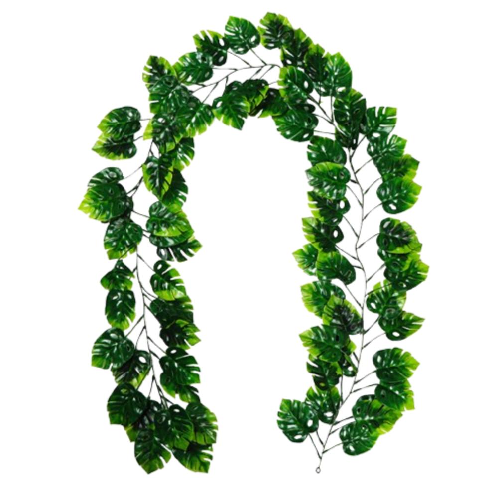 

Plastic Artificial Spring Leaf Vine DIY Artificial Flower Vines Wall Decoration Style 9