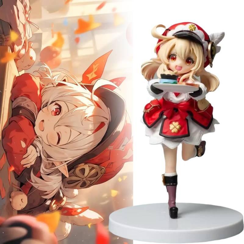 Genshin Klee Impact Figurine Game Cartoon Model Toys Statuary Christmas Gifts