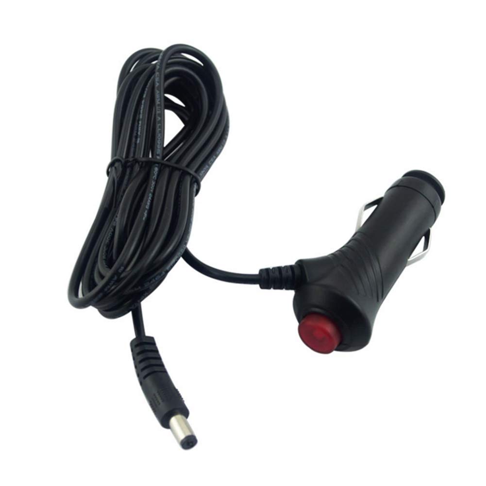 NITIUMI Cigarette Lighter Power Plug Adapter with Switch for Car Motorcycle Truck Universal 24V (3.5M)