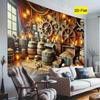 2D Plane, 1 Piece of Pirate Treasure Background Cloth, Suitable for Birthdays, Halloween, Photo Booths