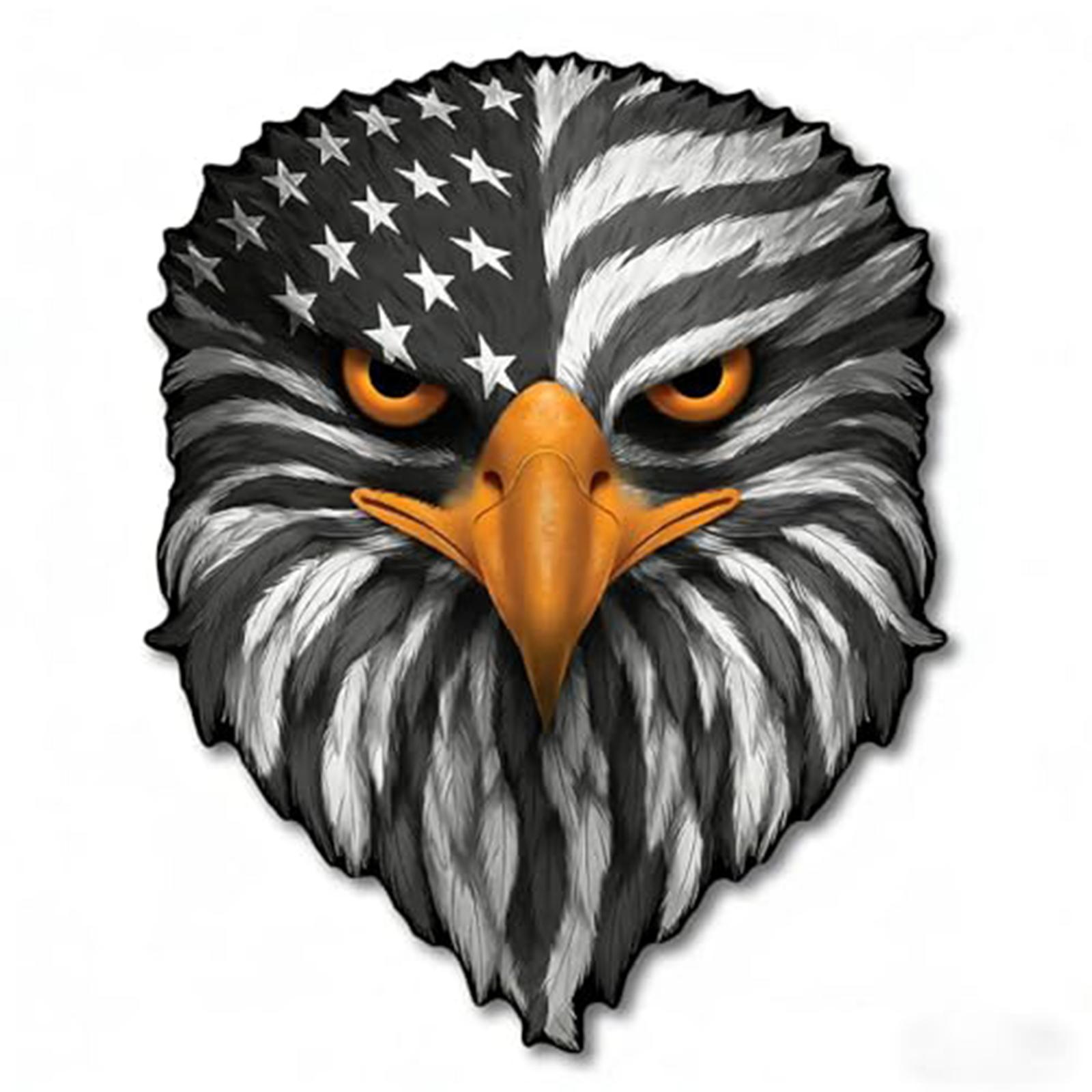 

Outdoor Car Reflective Eye Stickers American Flag Stickers One Size