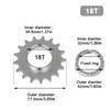 Fixed Gear Fahrrad Freilauf Ritzel Nabe Verriegelung 1 Gang Fixie Fahrrad Gewinde Lockringe 13T 14T 15T 16T 17T 18T
