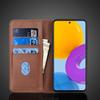 Magnetic Attraction Leather Case for Samsung Galaxy M52 Holster Flip Cover Case Wallet Phone Bags Fundas Coque