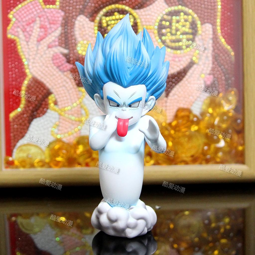 Dragon BallZ Gotenks Ghost Squad Form SSj3 Can be move PVC Battle Anime Figure 5.9Inch/15cm Favorite Form Toys Doll Gifts