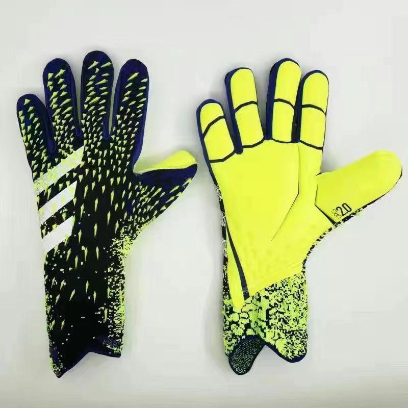 Football Professional Adult and Childrens Latex Finger ProtectionWear-resistant and Thickened Goalkeeper GlovesGoalkeeper Gloves