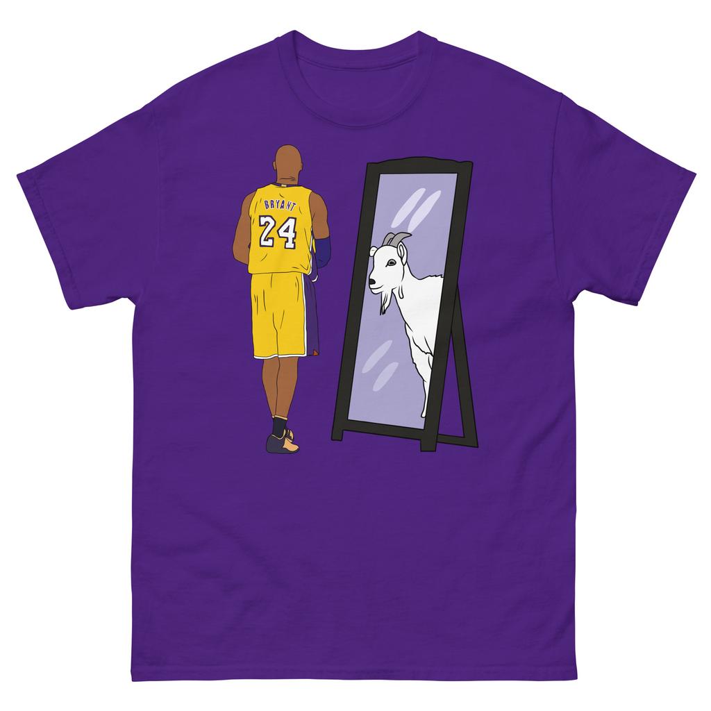 Kobe Bryant Mirror GOAT T-shirt