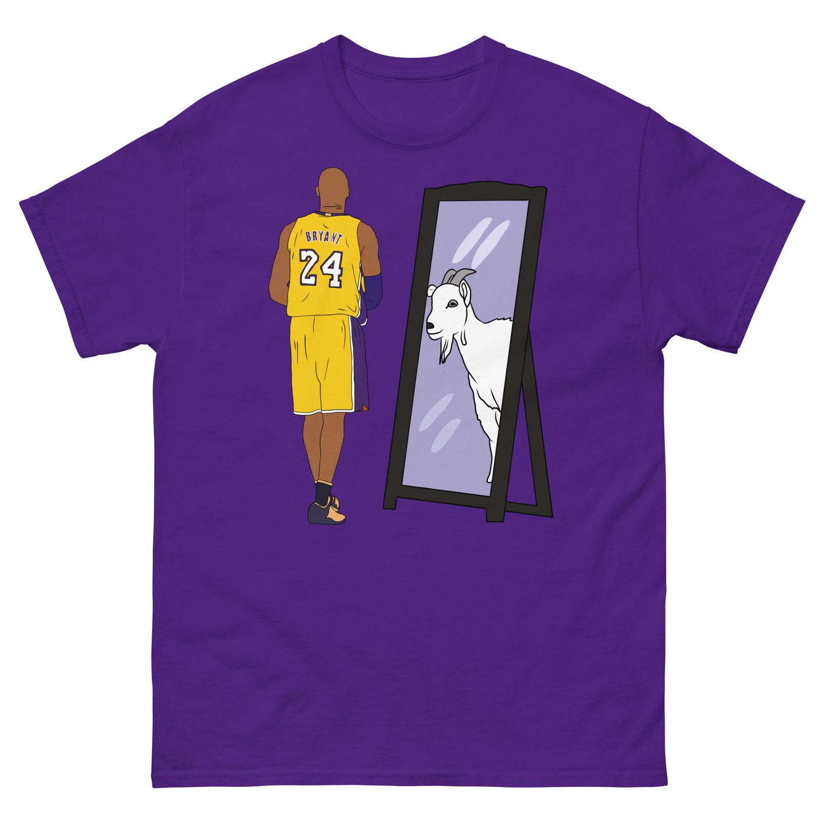 Kobe Bryant Mirror GOAT T-shirt XXXL