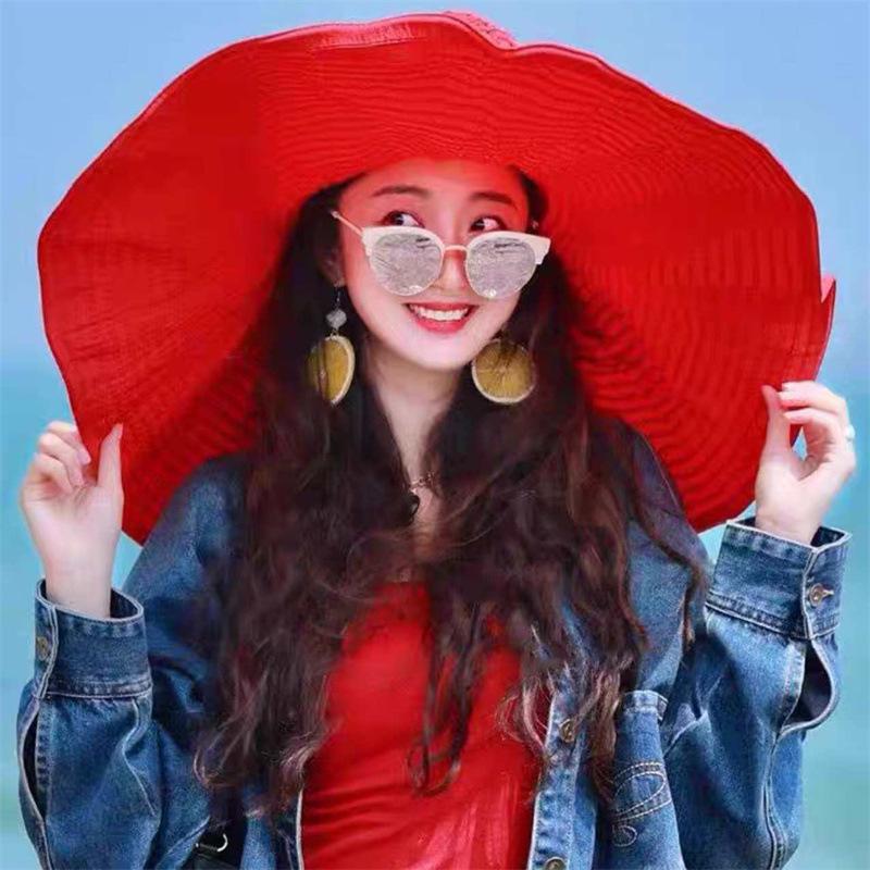 Letni słomkowy kapelusz typu bowler z daszkiem dla mężczyzn i kobiet