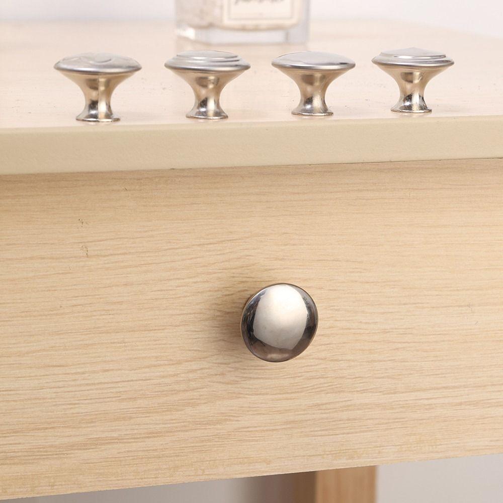 2Pcs/Set Cupboard Cabinet Drawer Knobs Furniture Hardware Door Handles Durable Single-hole Pull
