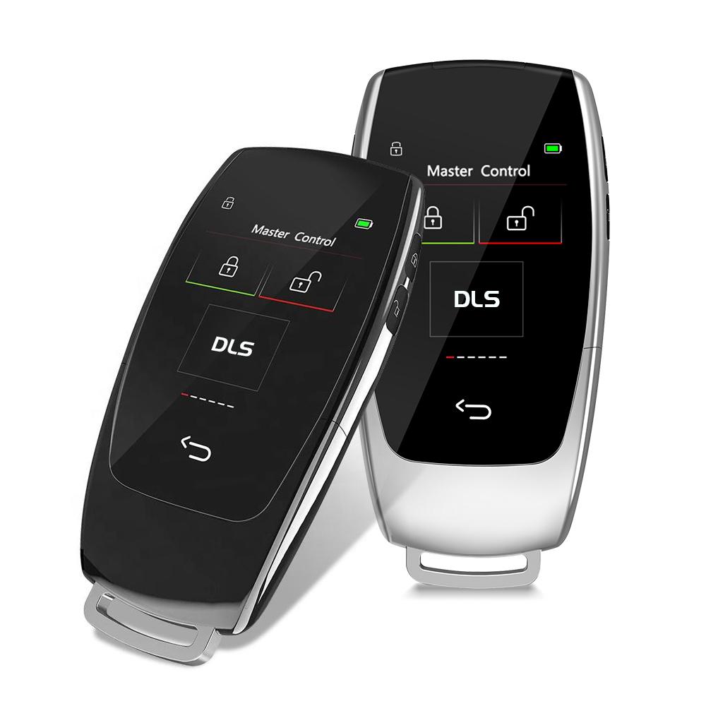 Vehicle Frame Portable Modified Digital Solar Display Remote Control Universal Case Smart Lcd With Alarm Car Key Universal