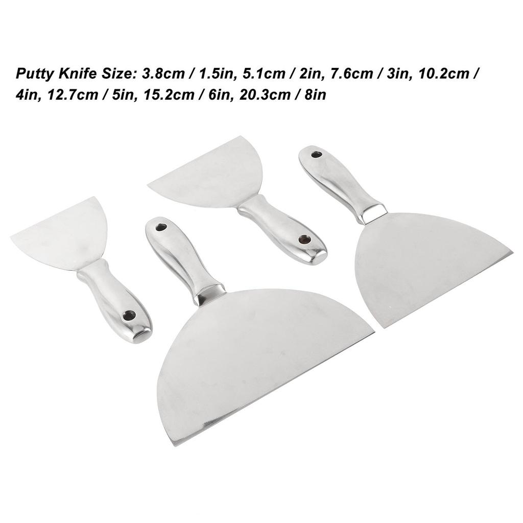 Stainless steel putty putty knife Our drywall knife features an integrated blade and and the larger size is ideal for applying and other home