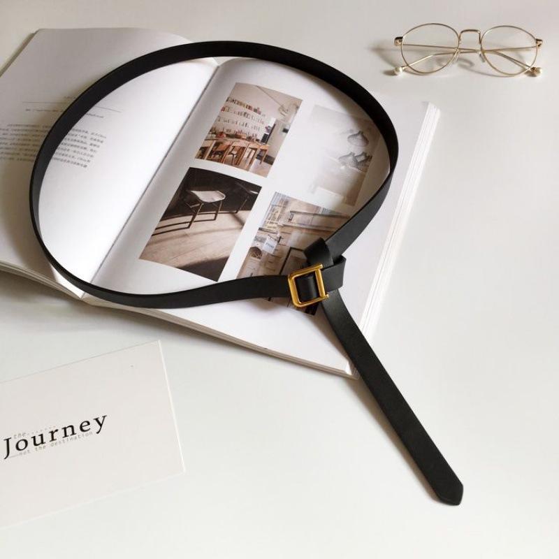 Elegant Womens Slim Waist Belt For Dresses Shirts Coats Fashionable Style Korean