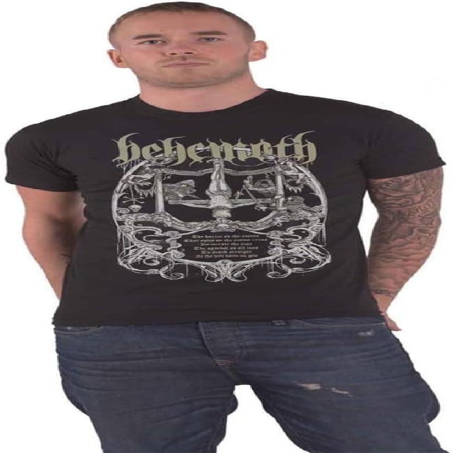 Футболка с логотипом группы Behemoth Harlot Размер XXL S