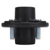 4 On 4in Trailer Hub Kit Stable High Load Bearing Trailer Idler Hub Kit for 2000lbs 1in 1‑1/16in Trailer Straight Spindles