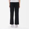 FILA Solid Color Logo Wide Leg Woven Casual Suit Pants Women pants Black F11W231803F-BK