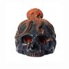 Figura Decorativa de Caveira com Design de Polvo Escultura em Resina Ornamento de Mesa para Casa/Escritório Estilo Gótico