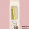 50 Gold Number Candle Cake Toppers, Individually Boxed for Kids' First Birthday