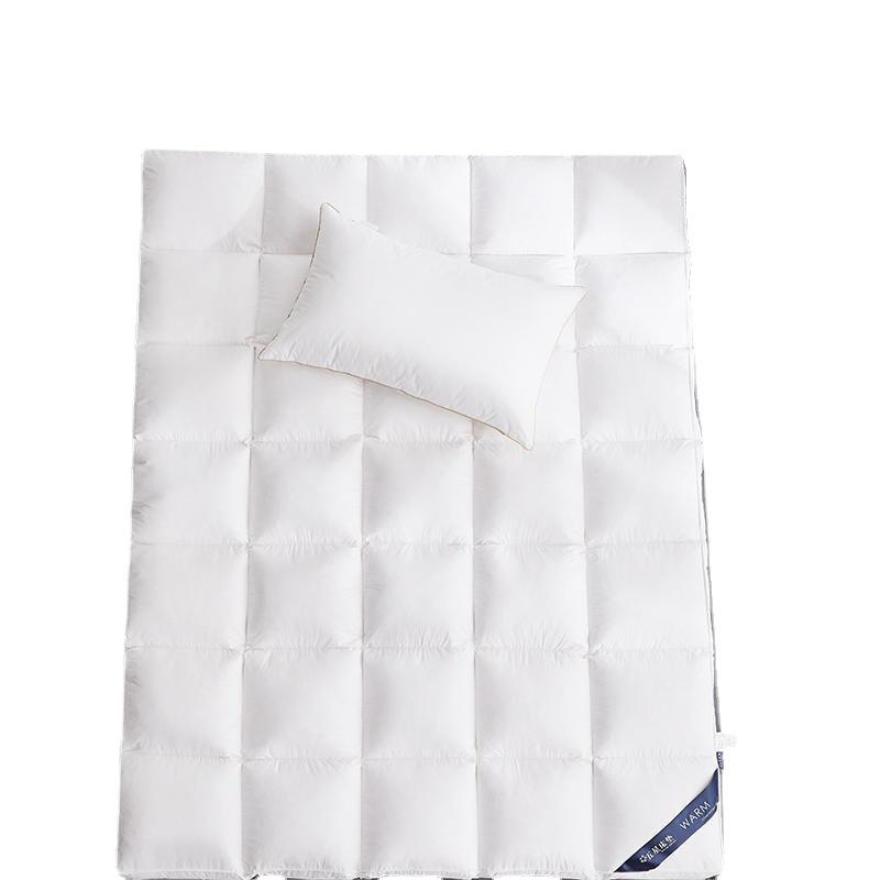 Hotel Star Soft Feather Velvet Mattress Topper - Thick Quilted Tatami Mat for Double Bed & Student Use.