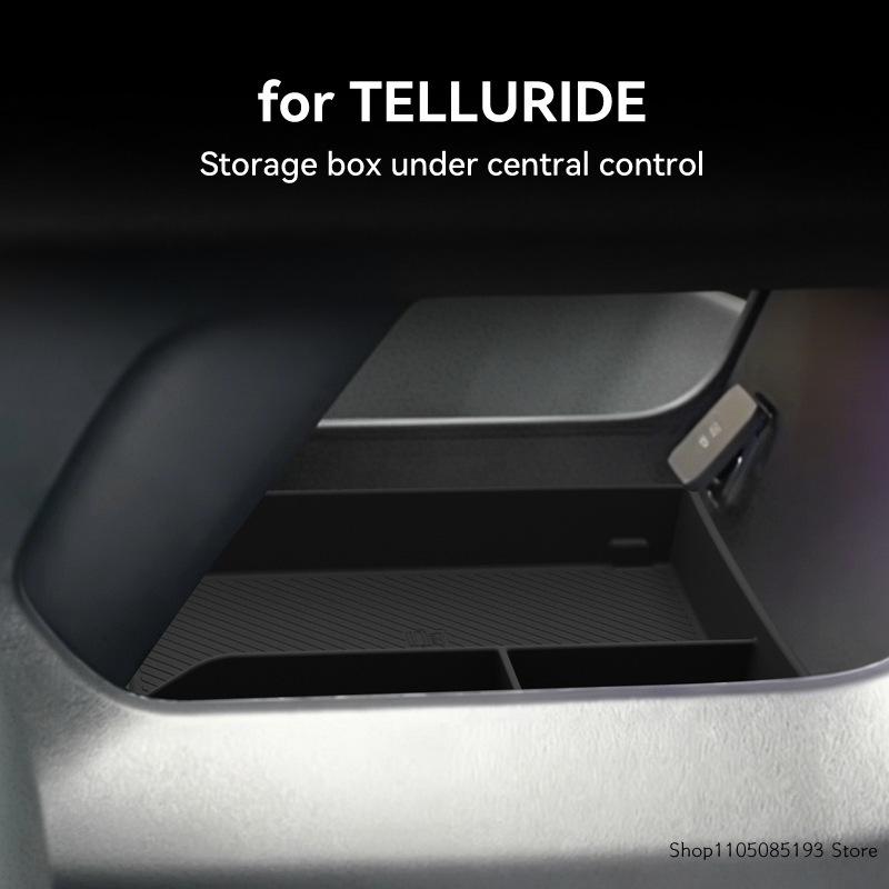 For the 2027 Telluride Telluride Silicone Central Control Lower Box, Car Storage Box, Storage Box