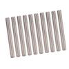 10 Stück RC Motorwelle 3x28,5mm RC Bürstenlose Motorwellen Ersatz mit Sicherungsringen Position Flach