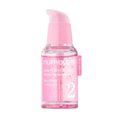 No.2 Rose PDRN Collagen Plumping Serum 30ml – Elasticity Support, Skin Plumping, Korean