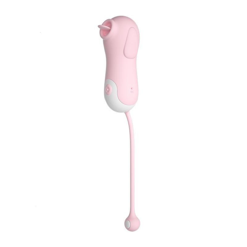 Masturbator Curious Ten-speed Vibration FM Tongue Licking Female Masturbator Adult Erotic Sexy Products