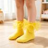 Spitzenverzierte Socken für Mädchen für Tanzaufführungen und zum Verkleiden