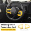 Car Steering Wheel Center Panel Button Cover For Mini Cooper F65 F66 F67 U25 J01 J05 Countryman Decoration Interior Accessories