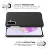 For Samsung Galaxy A36 5G Phone Case Cloth Texture Anti-Scratch Protective PC Back Cover