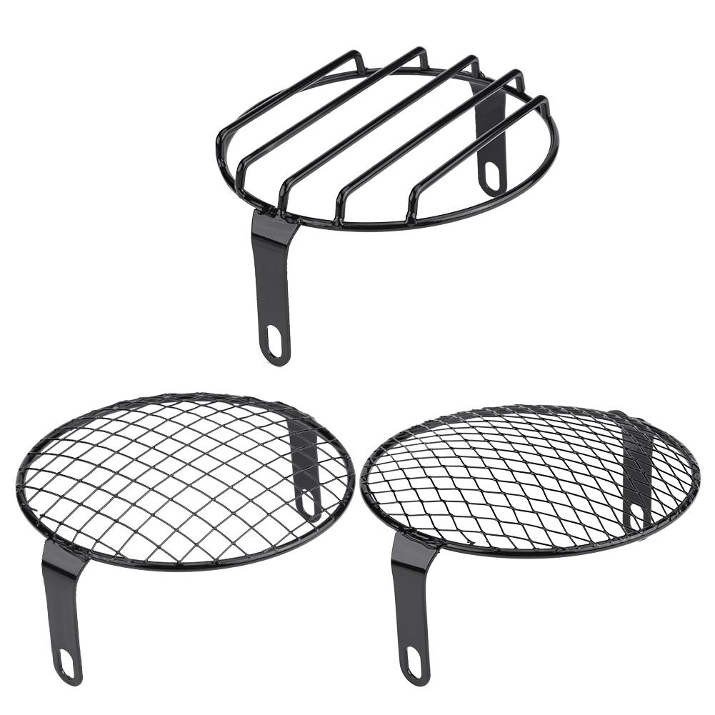 6.5inch Motorcycle Universal Vintage Headlight Protector Retro Grill Light Lamp Cover Chopper CafeRacer Motorcycle Parts