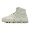 Fila Amica Fashion Sapatos Casuais Confortáveis Versáteis de Cano Alto Tênis Feminino Branco-Aspargo F12W441113FGW