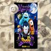 Custom Name Spooky Monsters Quick-drying, highly absorbent beach towel,suitable for the beach, pool, gym, and travel.Sports sweat Towel